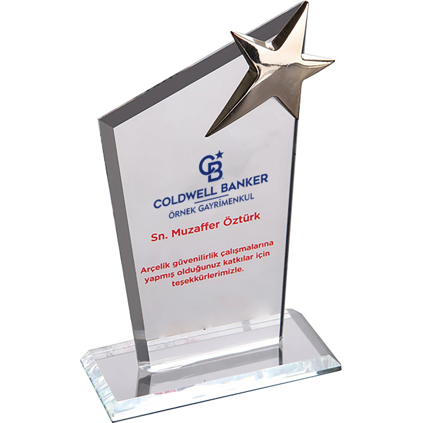 Cam Plaket UV Baskı